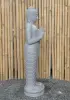  Product image 3 of the product “Standing Buddha made of Riverstone, position Namaskara , H. 120cm. ”